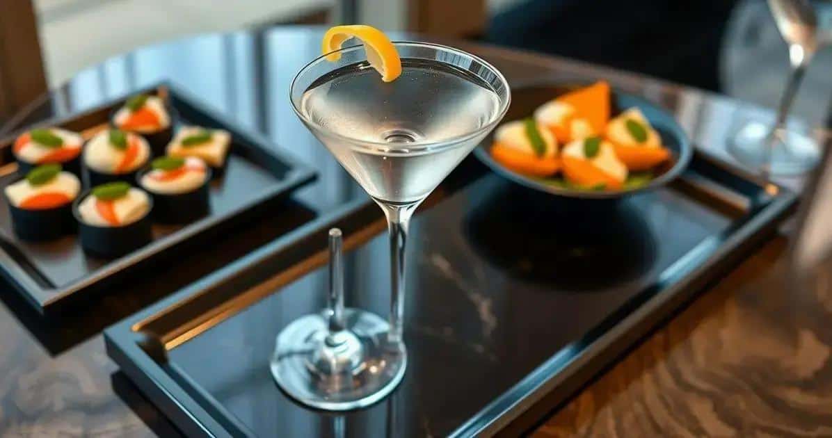 Consigli per Servire il Drink Martini Oro