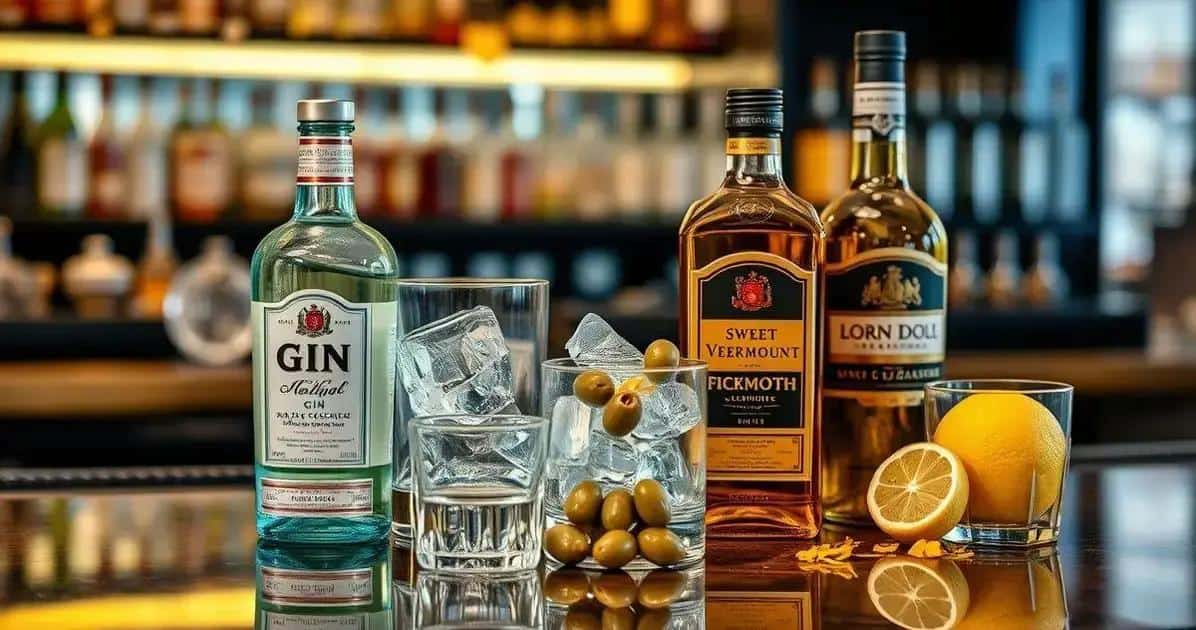 Ingredienti del Drink Martini Oro