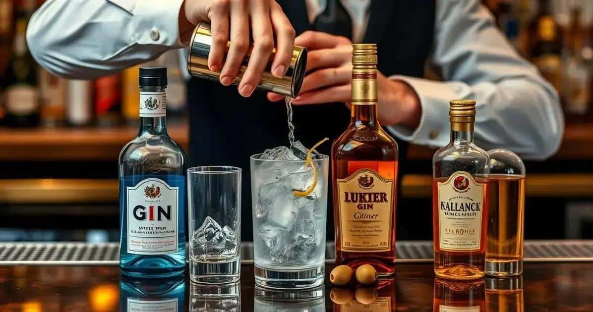Metodo di Preparazione del Drink Martini Oro