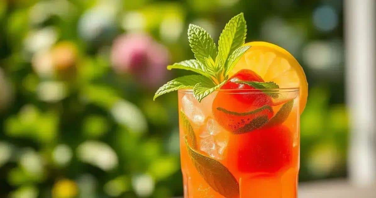 Acerola- und Zitronensaft: Alkoholfrei, eine köstliche Acerola-Limonade!