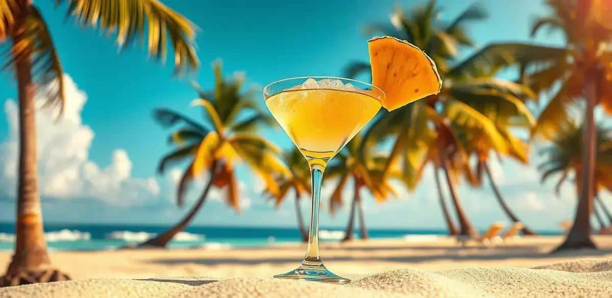 Ananas-Martini: Elegant und tropisch!