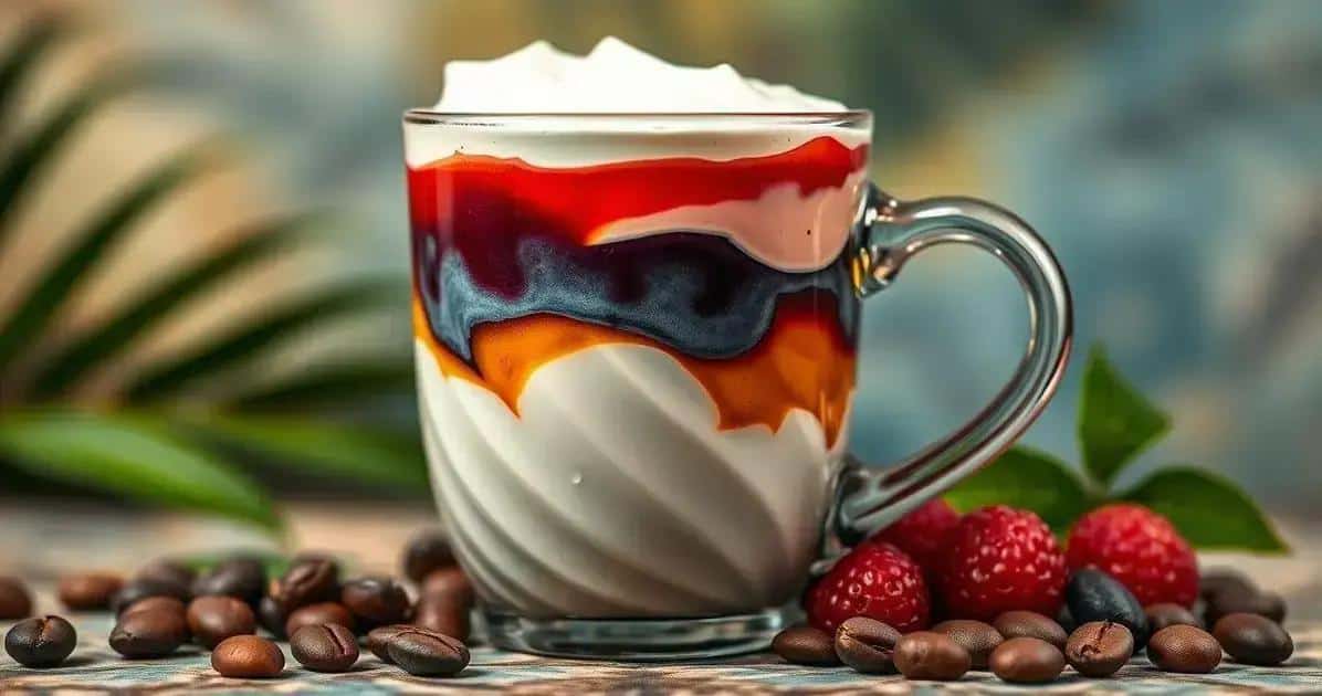 Besondere Eigenschaften von Kaffee mit Cassislikör und Kokoscreme