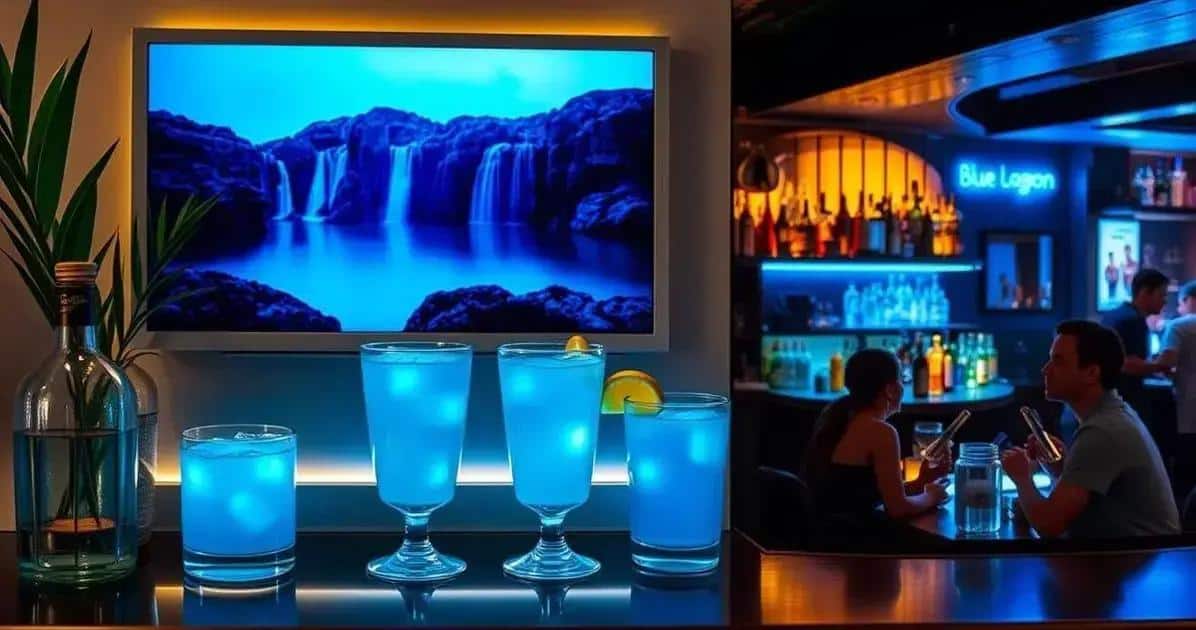 Besondere Kuriositäten zum Blue Lagoon Drink