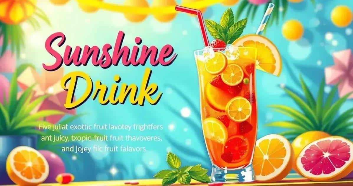 Besonderheiten des Sunshine-Drinks