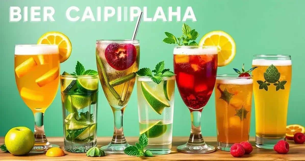 Bier-Caipirinha Variationen