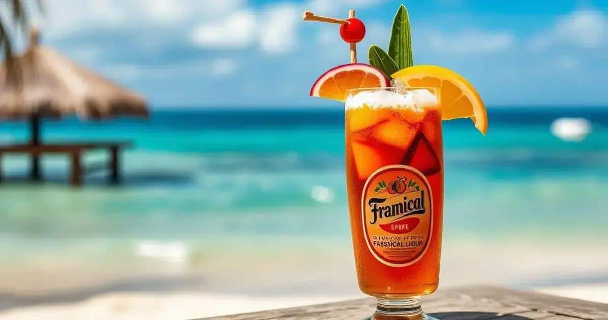 Bier mit Passionsfrucht- und Tropenlikör: Eine tropische Gaumenfreude