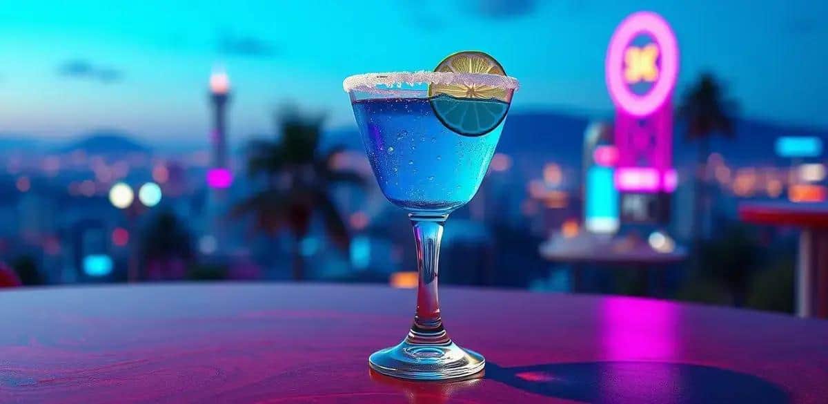 Blaue Margarita: So atemberaubend wie die Schönheit des Ozeans