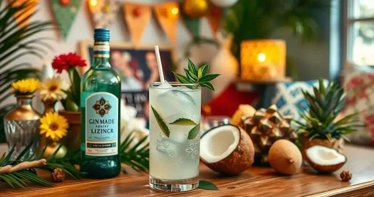 Der perfekte Anlass für den Genuss von Gin Tonic mit Kokoslikör