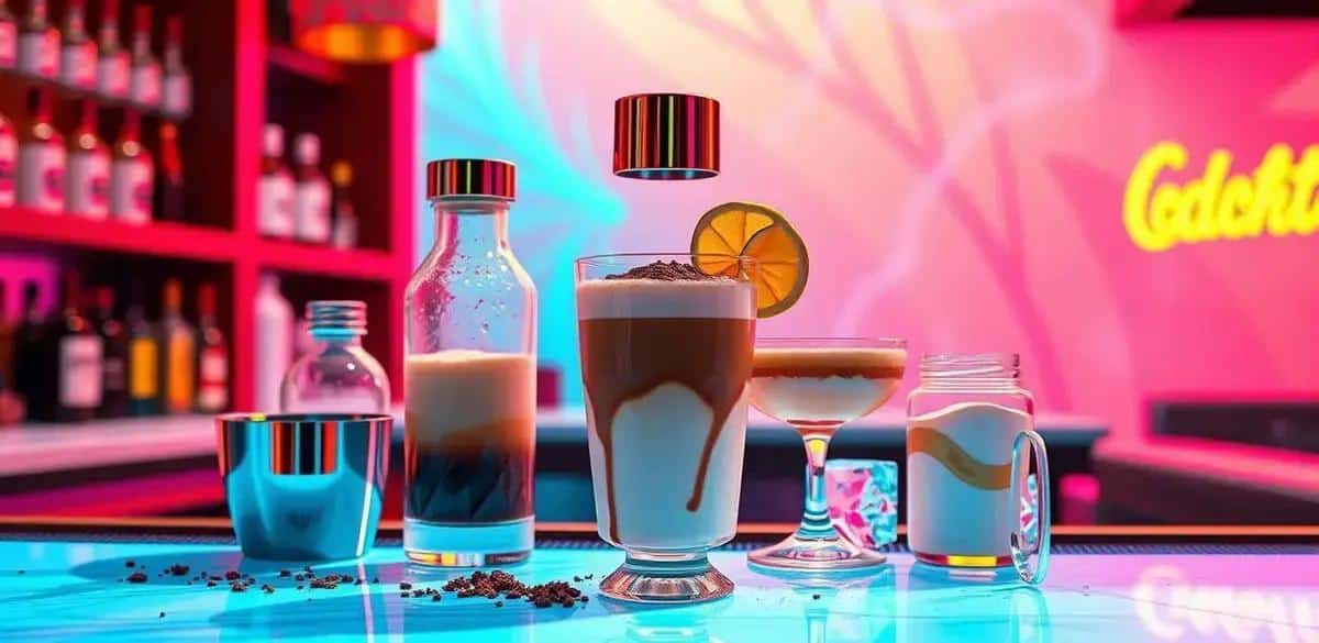 Detaillierte Zubereitung des Cappuccino-Daiquiri