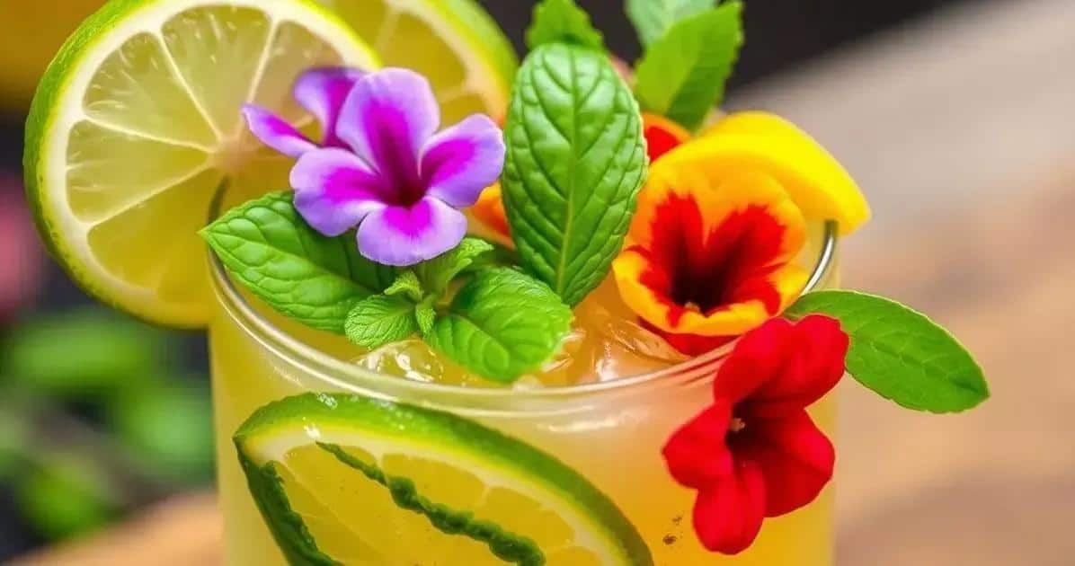 Die besten Garnierungen für Ihre Sake-Caipirinha