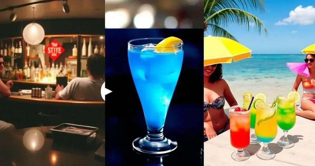 Die Geschichte des Blue Lagoon Drinks