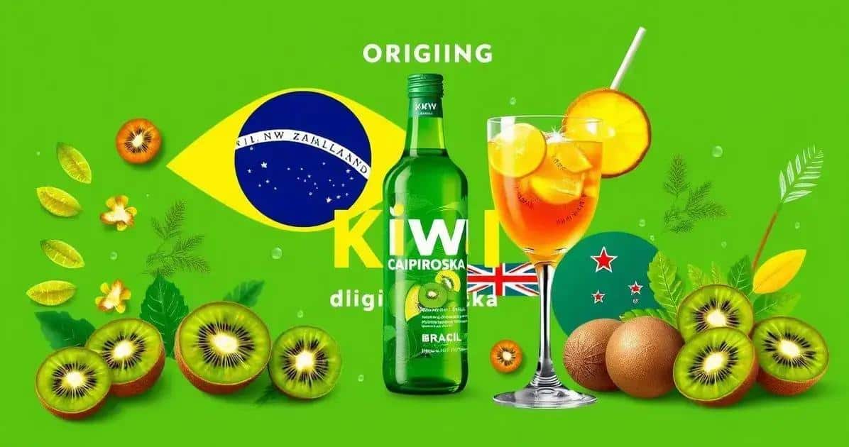 Die Herkunft der Kiwi-Caipiroska