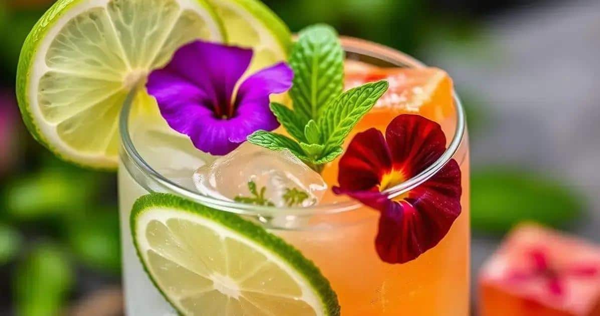Die perfekte Garnitur für deinen Cocktail