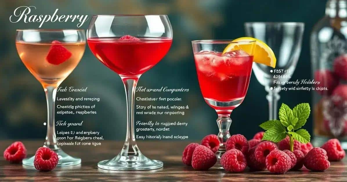 Die Ursprünge von Himbeeren in Cocktails