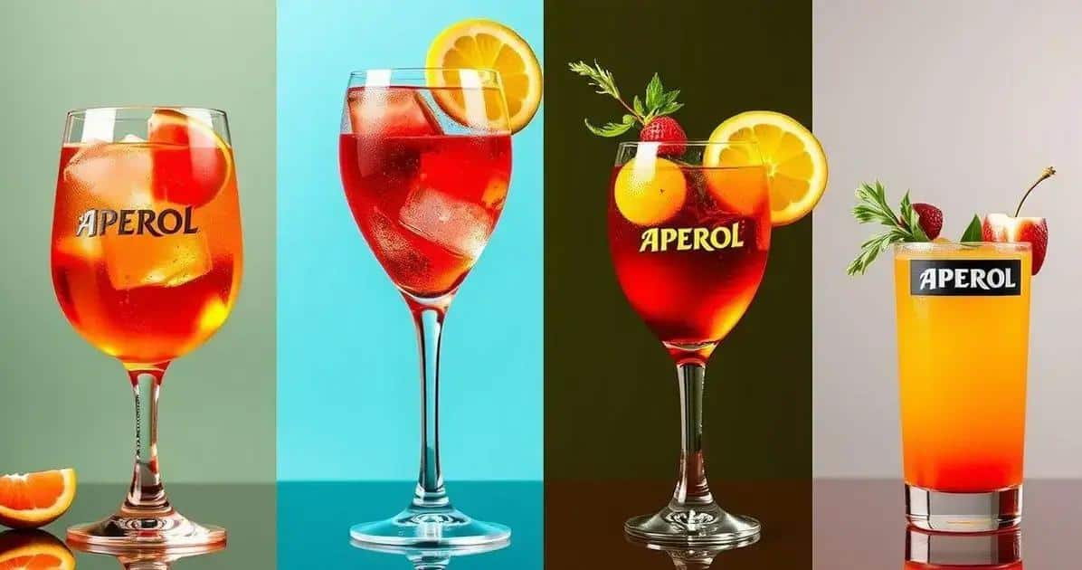 Erstaunliche Variationen des Aperol Rezepts