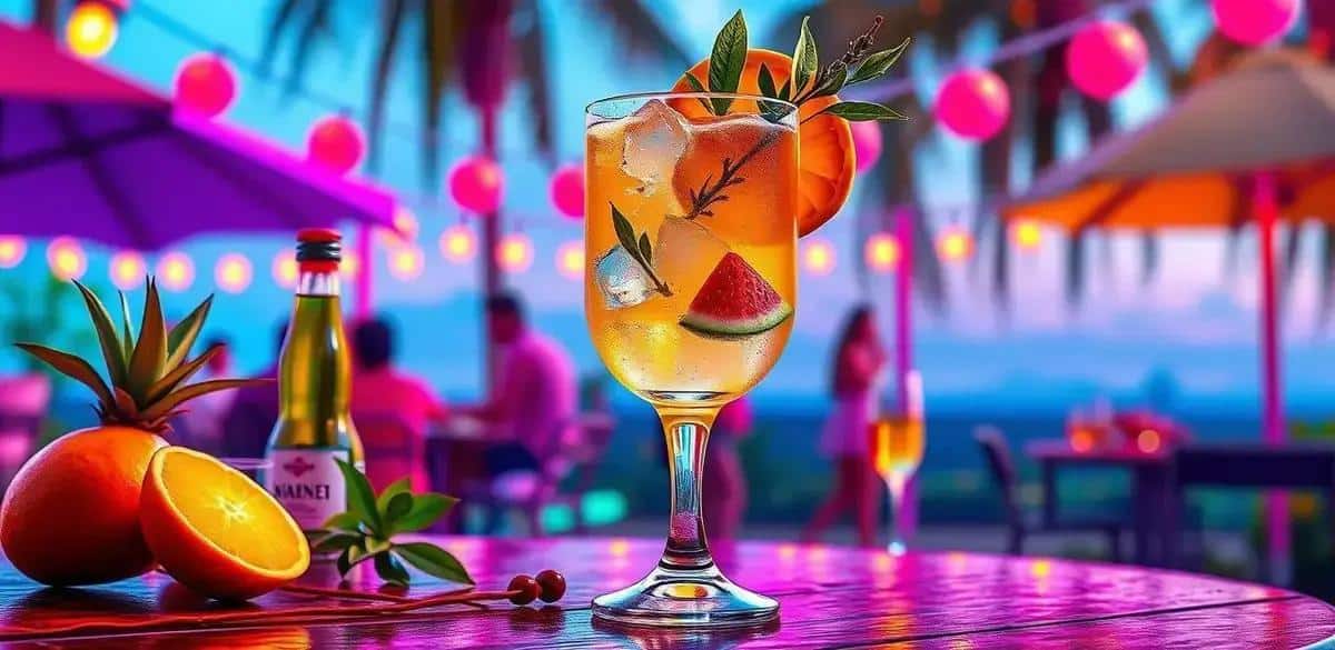 Gin mit Sekt und Mangosaft: Ein erfrischendes Cocktail-Erlebnis