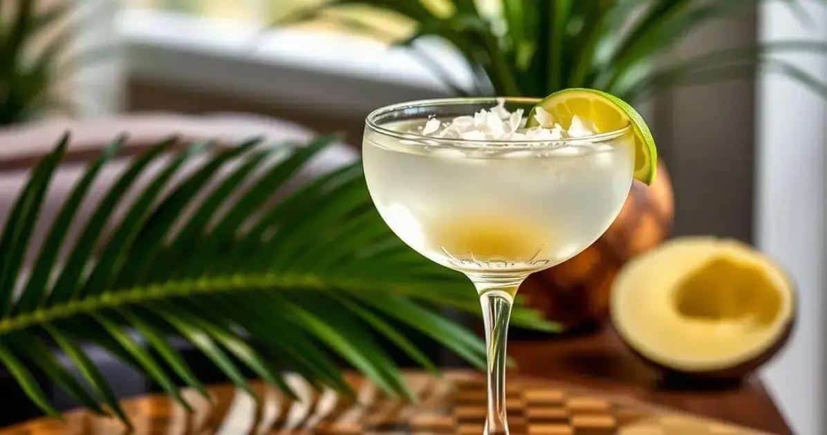 Gin Tonic mit Kokoslikör: Super cremig und exotisch!