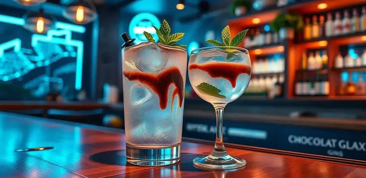 Gin Tonic mit Schokoladenlikör: Nur Schokoladenfans werden es verstehen!