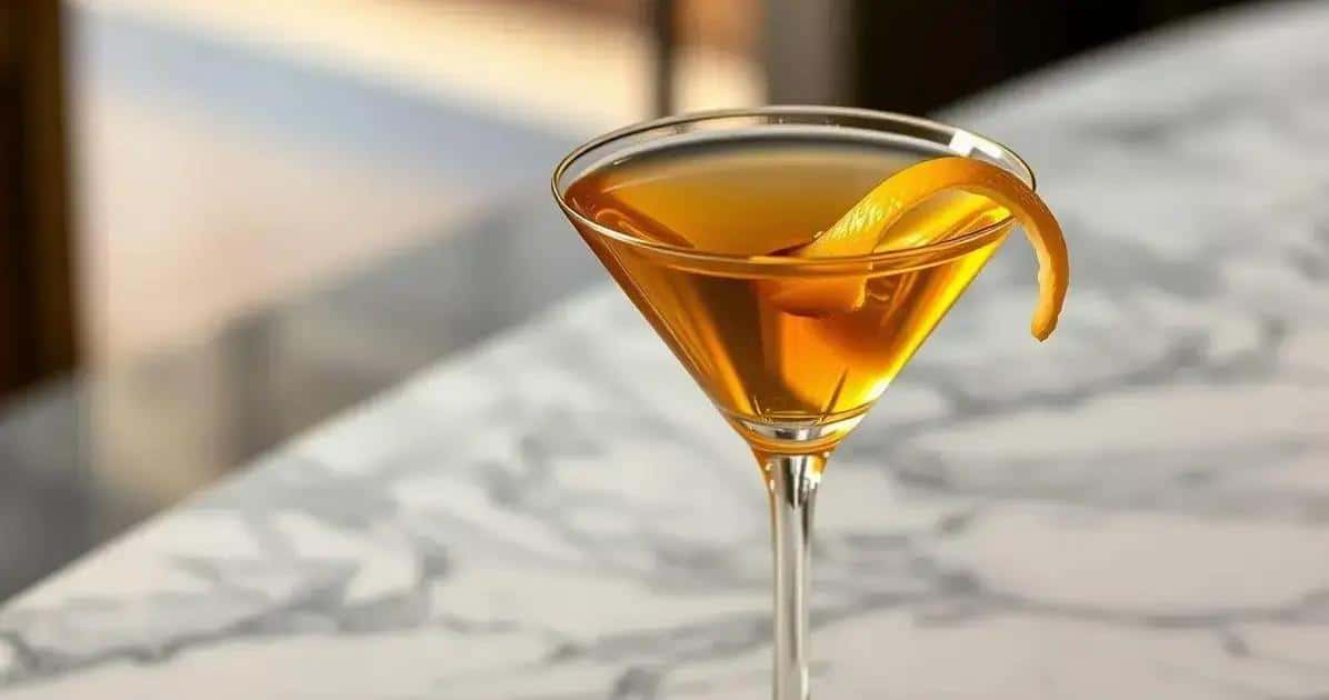 Gold-Martini: Der Inbegriff von Luxus im Glas!