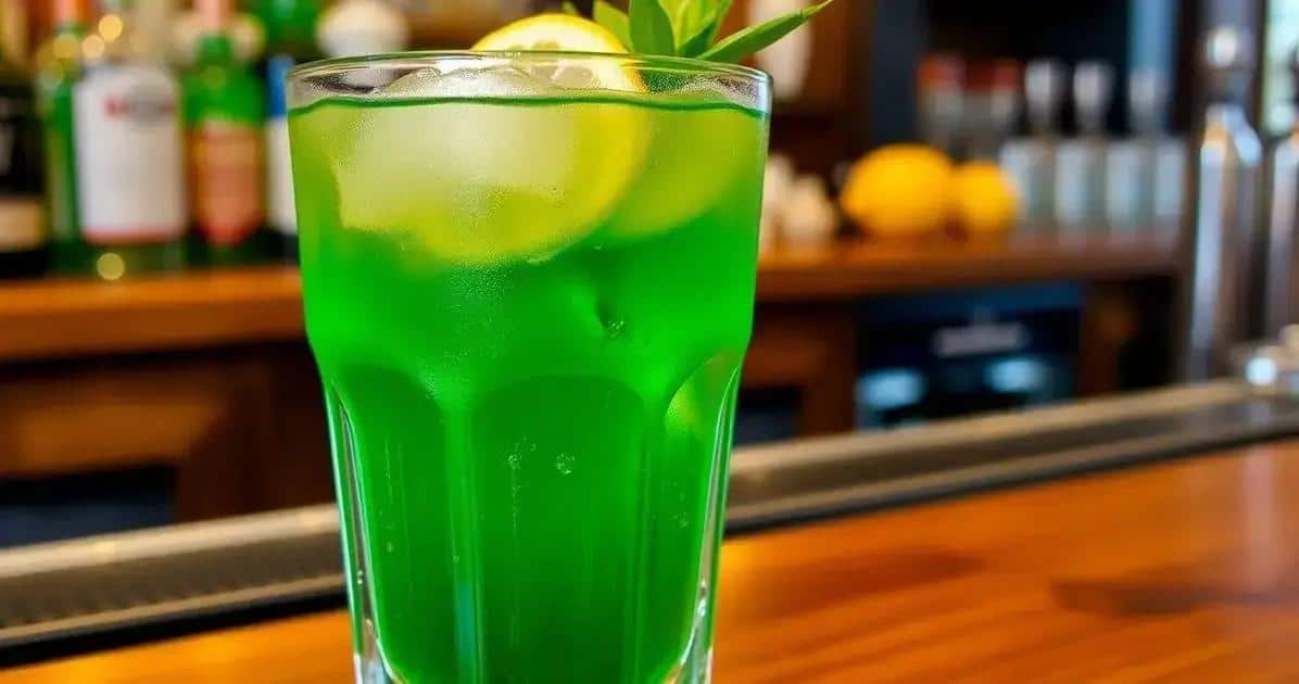 Grüntee-Cocktail mit Whisky und Zitrone: Ein frischer Twist mit Tradition!