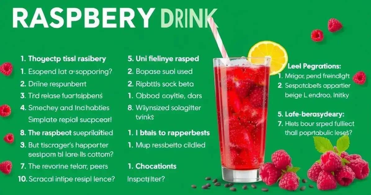 Häufige Fragen zu Drinks mit Himbeeren