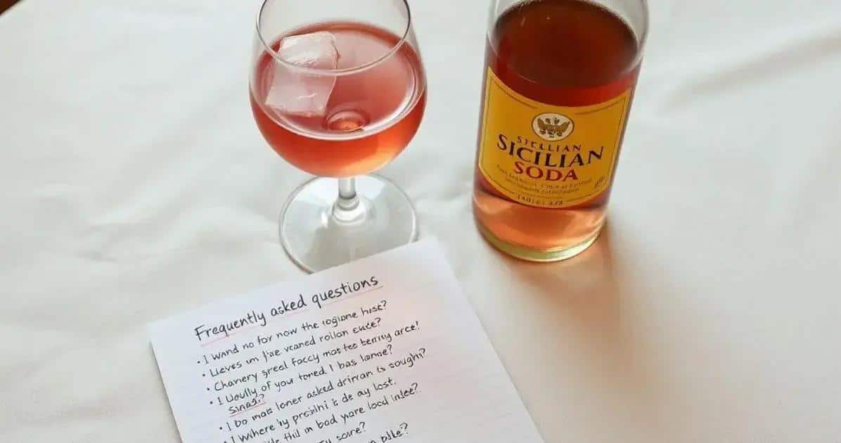 Häufige Fragen zu Roséwein und Zitronensoda