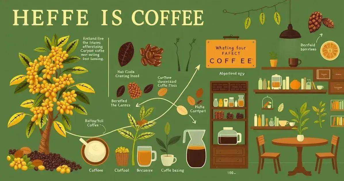 Hintergrund des Kaffees