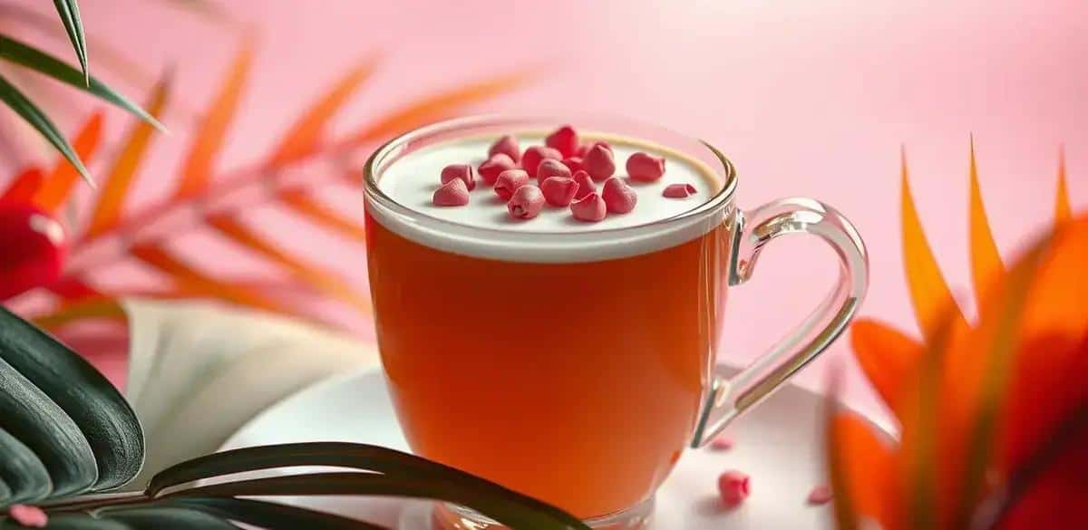 Kaffee mit Kokoslikör und rosa Pfeffer: Eine tropische Flucht in deiner Tasse