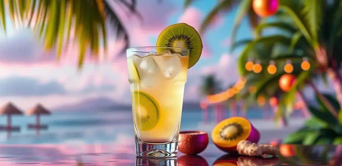 Kiwi-Daiquiri mit Ingwer: Eine erfrischende Variante des klassischen Cocktails