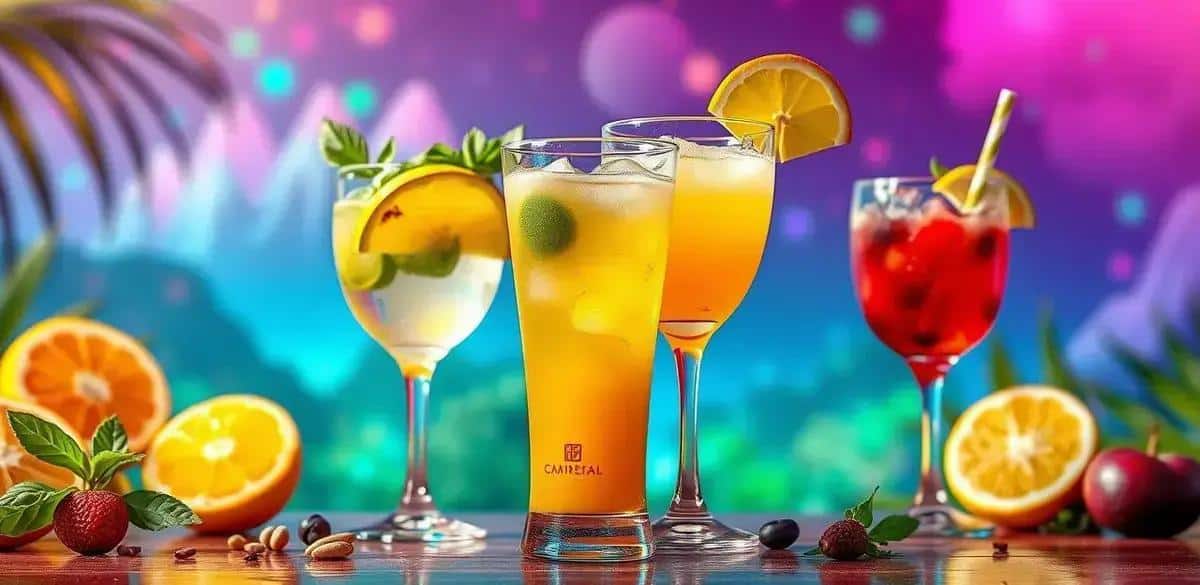 Kreative Variationen der Frucht-Caipirinha