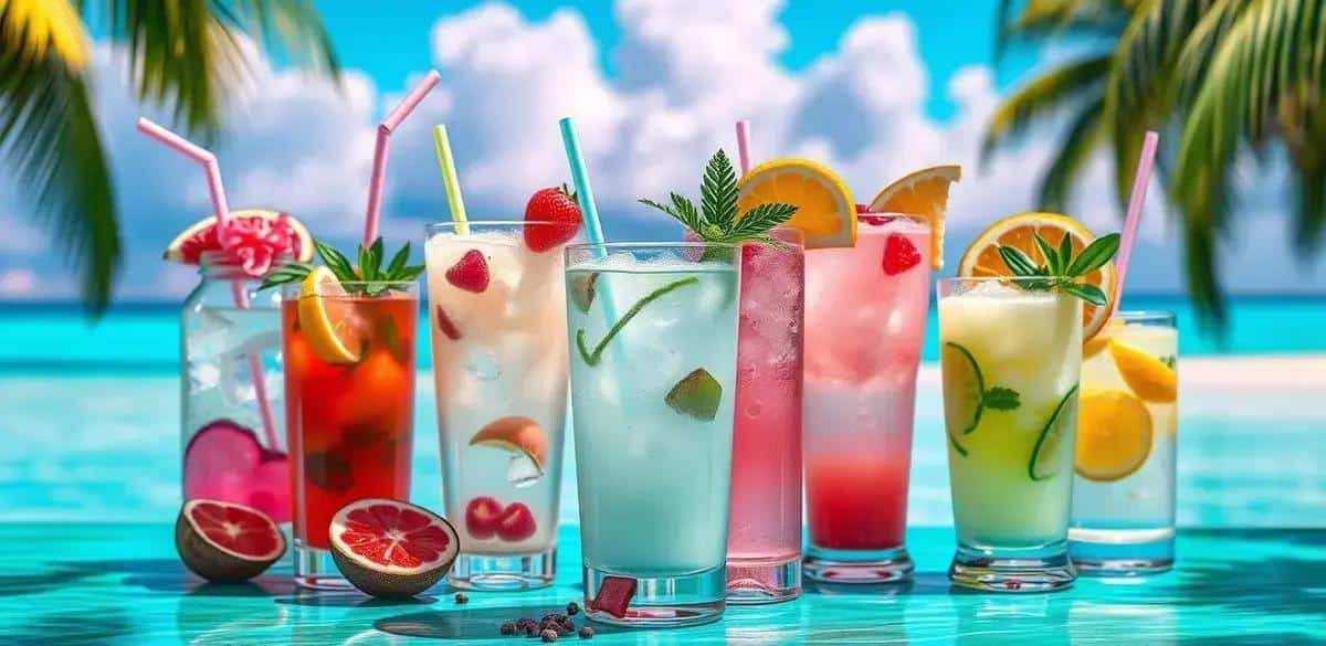 Kreative Variationen von Drink mit Kokoswasser