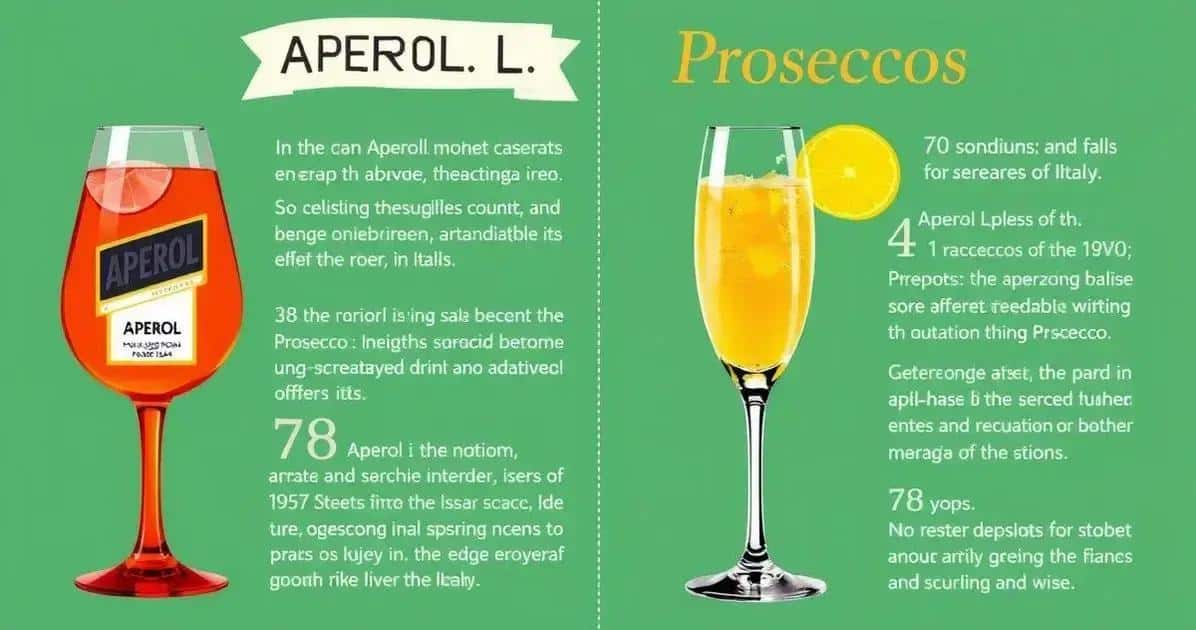 Kuriositäten über Aperol und Prosecco