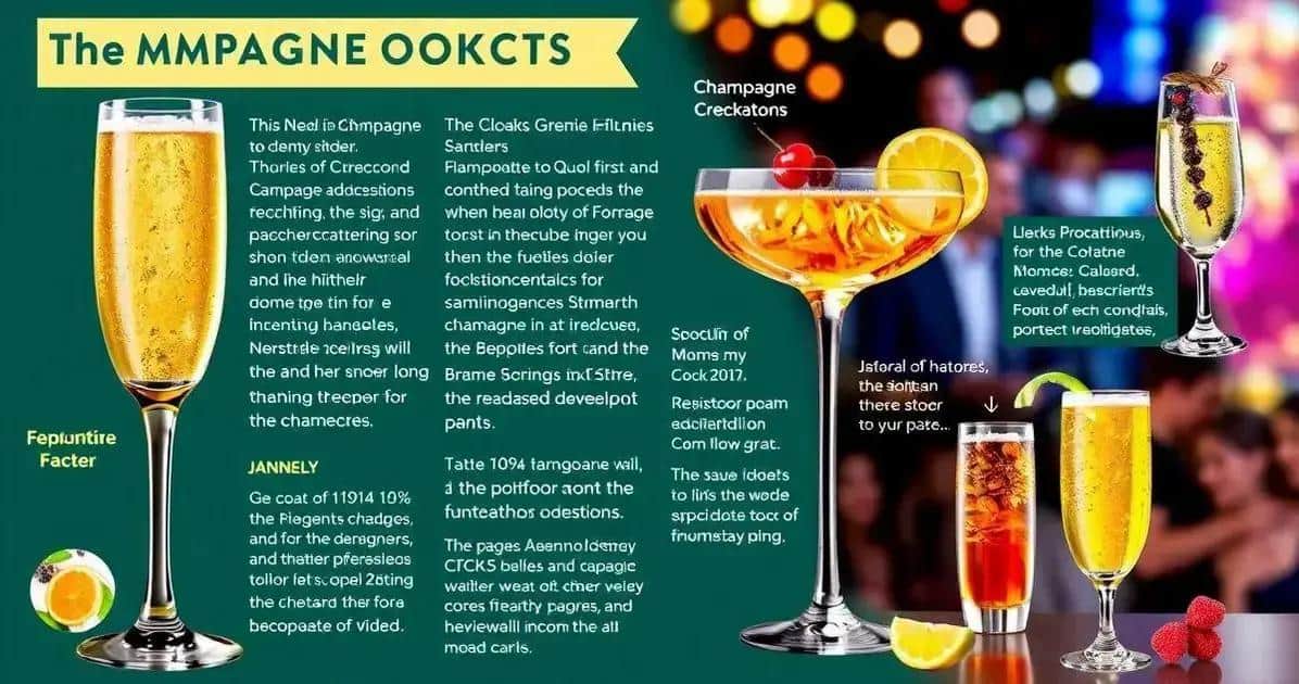 Kuriositäten über Champagner-Cocktails