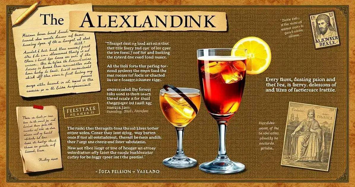 Kuriositäten über den Alexander-Drink
