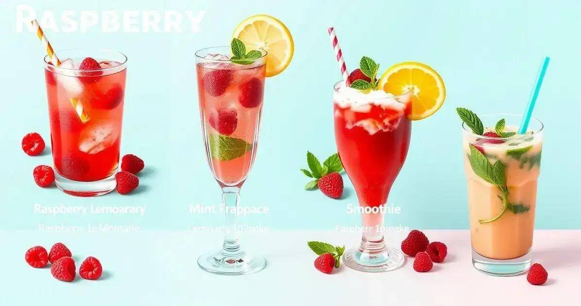Leckere Variationen: Himbeer-Drink Ideen