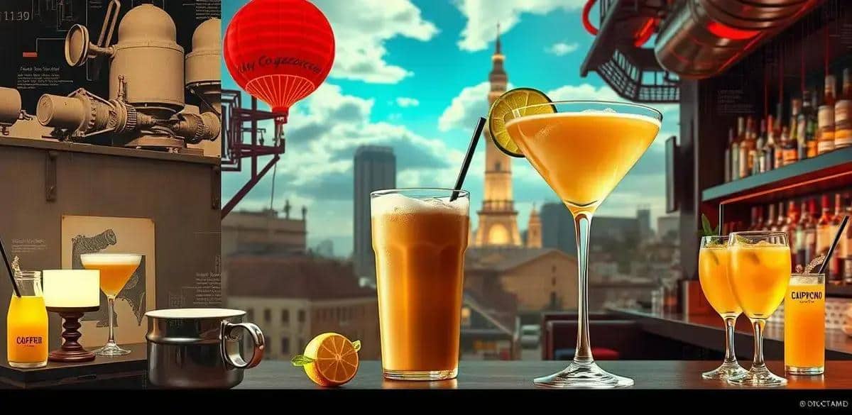 Neugierig auf die Geschichte des Cappuccino-Daiquiri?