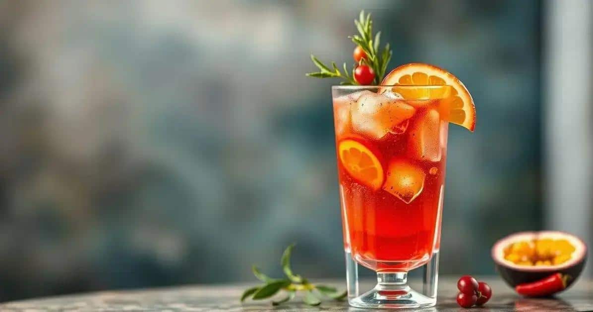 Passionsfrucht-Caipiríssima mit rosa Pfeffer: Lass dich von diesem Genuss überraschen!