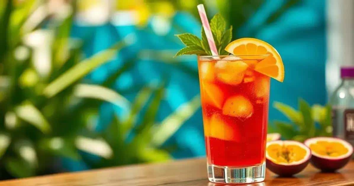 Passionsfrucht-Caipiroska mit Ingwer: Belebend und kräftig!