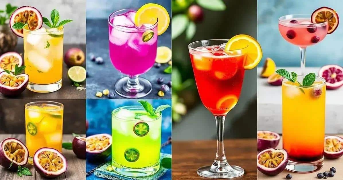 Passionsfrucht-Cocktail-Rezepte zur Inspiration