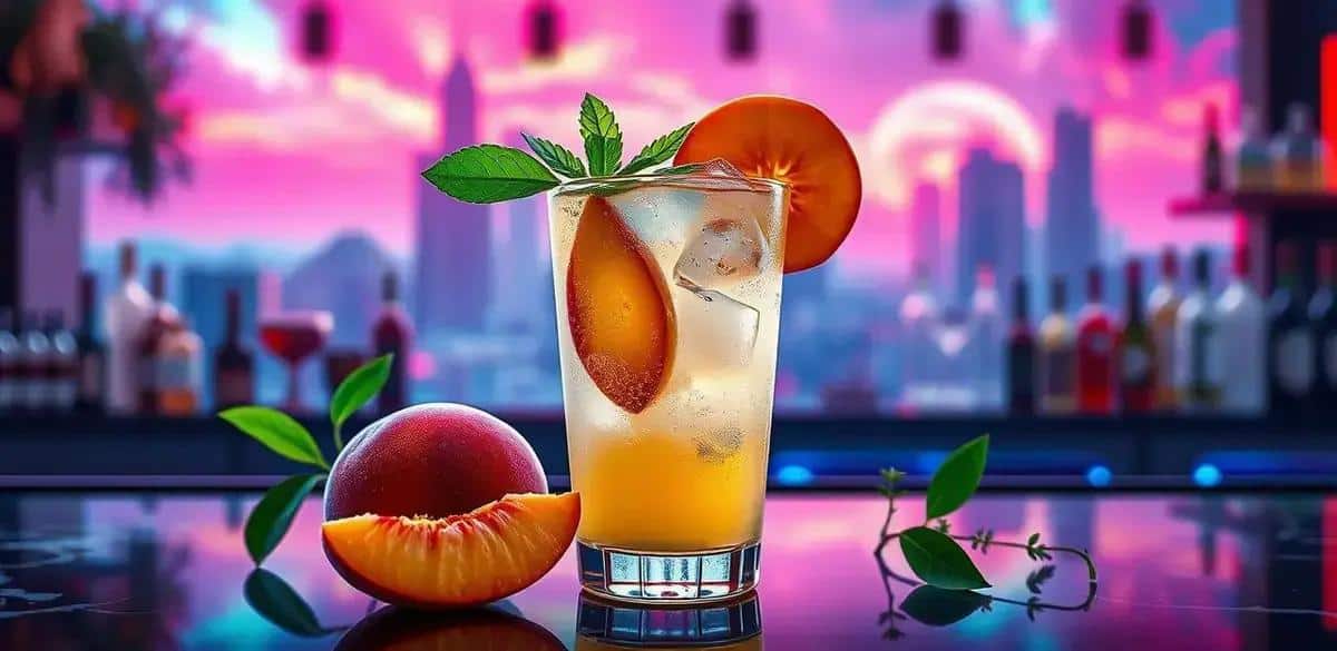 Pikante Geheimnisse der Pfirsich-Caipiríssima