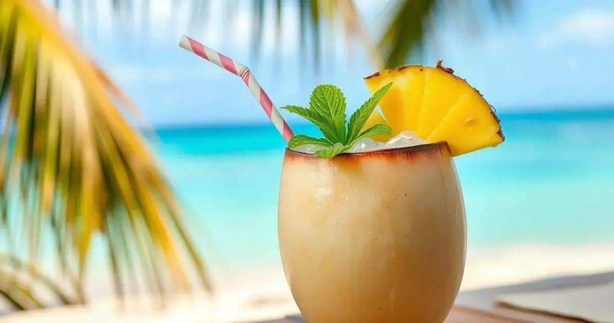 Rezept für alkoholfreie Piña Colada: Super erfrischend und lecker!