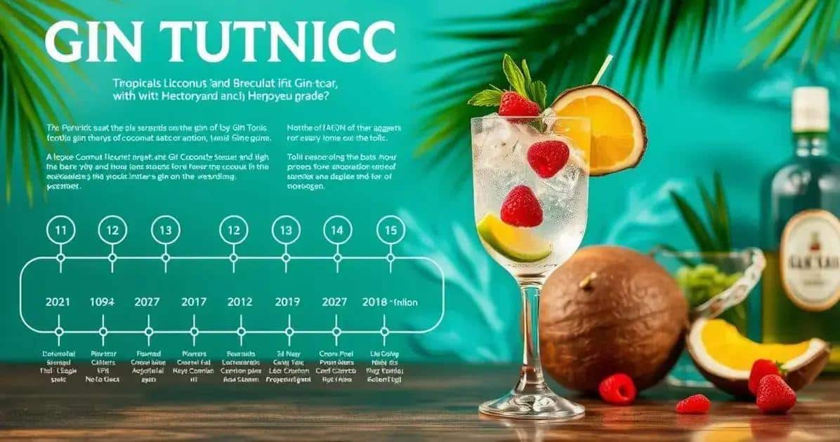 Rezept-Kuriositäten zum Gin Tonic mit Kokoslikör