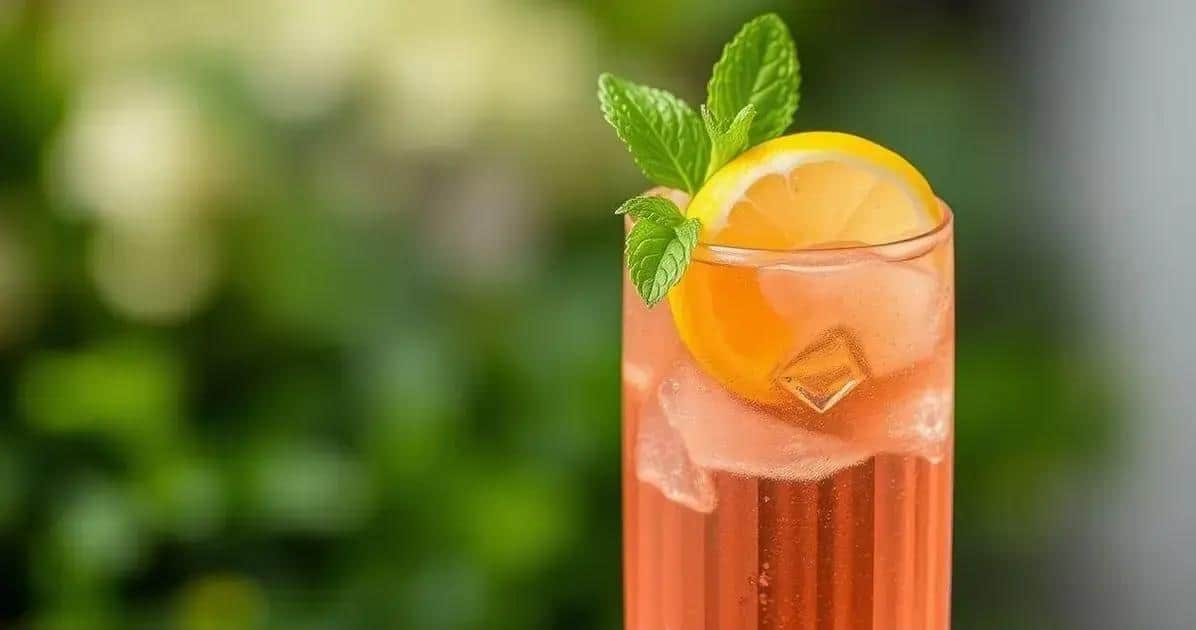 Roséwein mit sizilianischem Zitronensoda: Ein erfrischender Sommer-Cocktail!