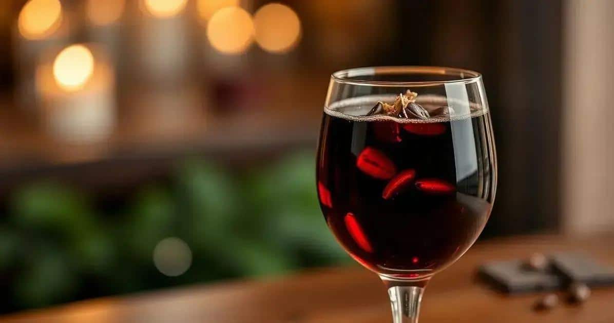 Rotwein mit Kaffeelikör und Schokolade: Eine göttliche Genuss-Erfahrung