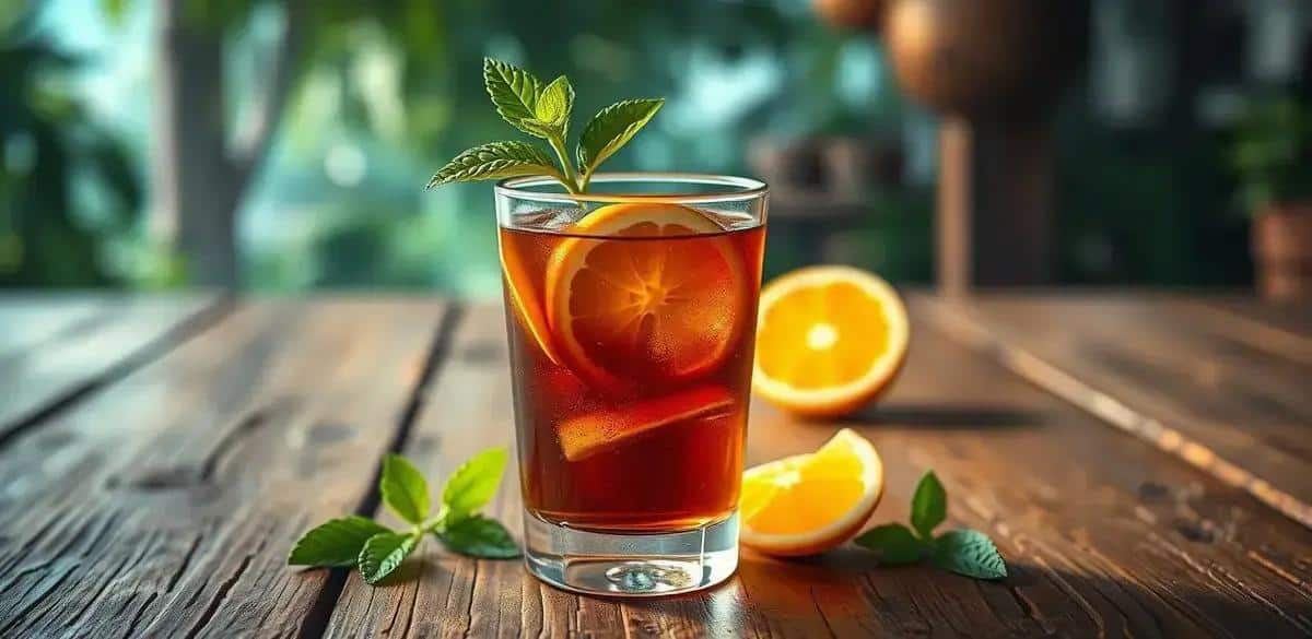 Rum mit schwarzem Tee und Orange: Eine erfrischende Kombination, die du probieren musst