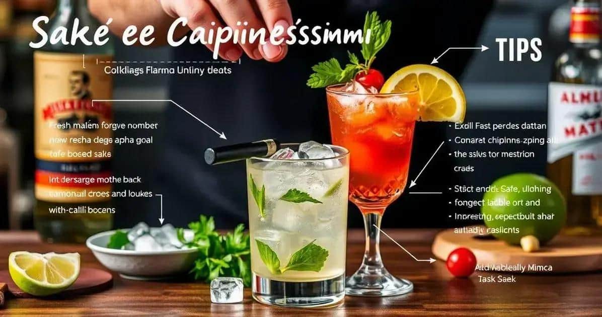Tipps für die optimale Sake-Caipiríssima