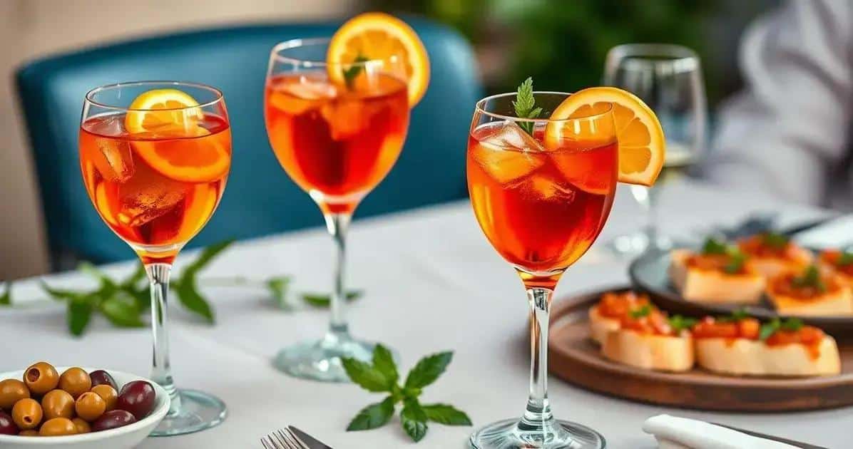 Tipps zur Servierung von Aperol mit Prosecco