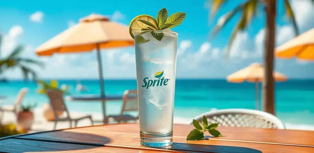 Transparente Cuba Libre mit Sprite: Ein erfrischendes Rezept für heiße Sommertage