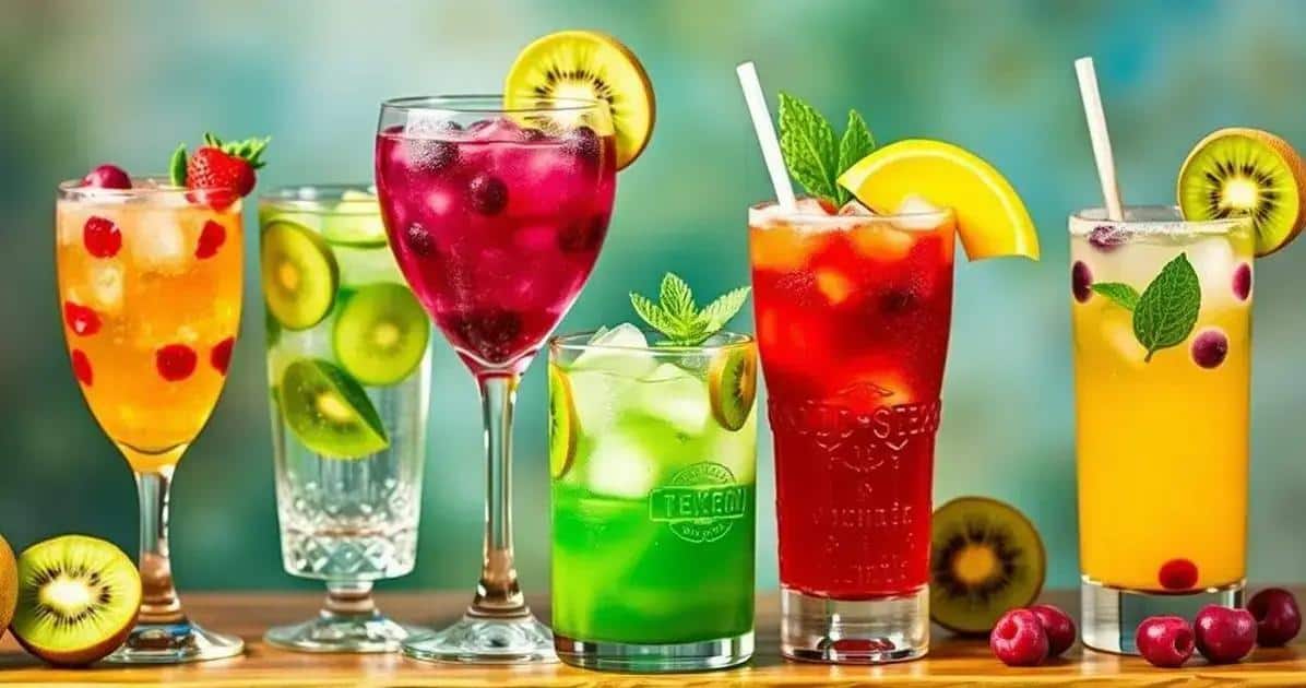 Variationen der Kiwi-Caipiroska