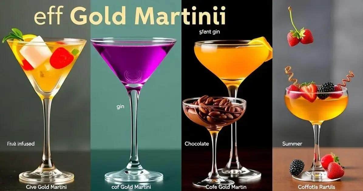 Variationen des Gold-Martini